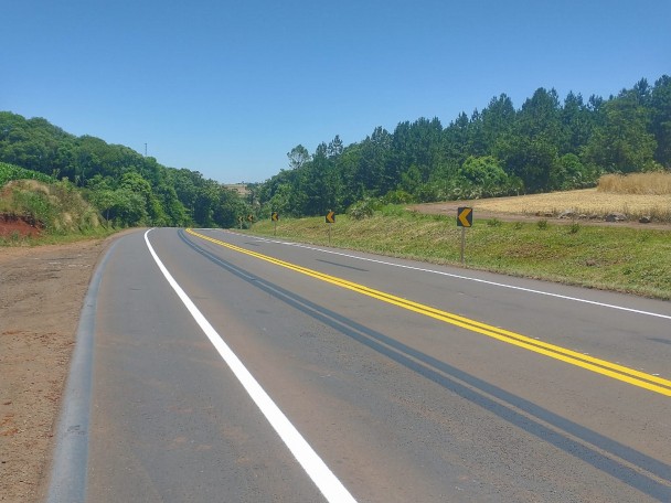 O trecho entre o quilômetro 30 e 31 passou a operar em pista simples