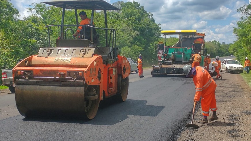 Obras da EGR nesta semana ocorrem em dez rodovias