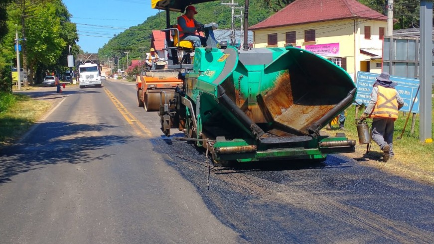 EGR pede atenção aos condutores em decorrência das obras no trecho da estrada