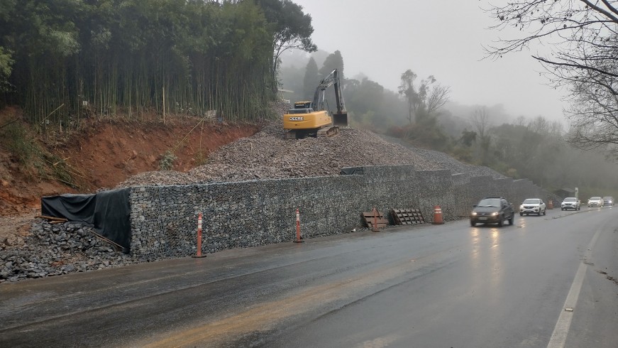 Obra no local tem avançado constantemente desde o mês de maio