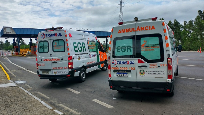 EGR também incluirá o reforço de uma segunda ambulância com equipe médica na ERS-040